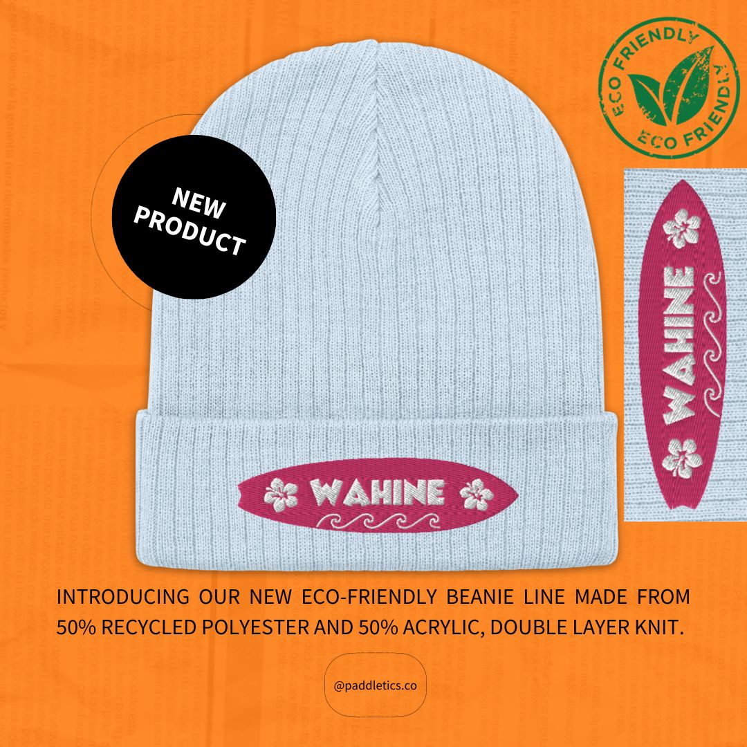 Wahine Ribbed knit beanie