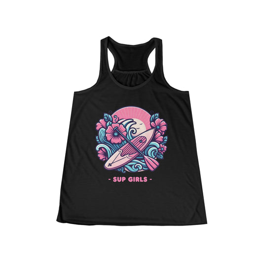 SUP Girls Flowy Racerback Tank