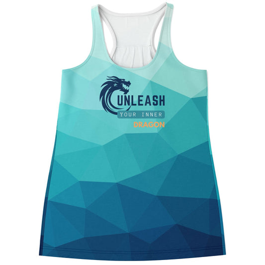 Unleash Your Inner Dragon Flowy Racerback Tank Top