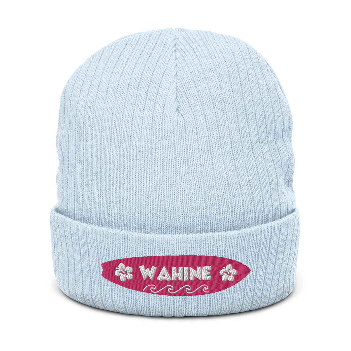 Wahine Ribbed knit beanie