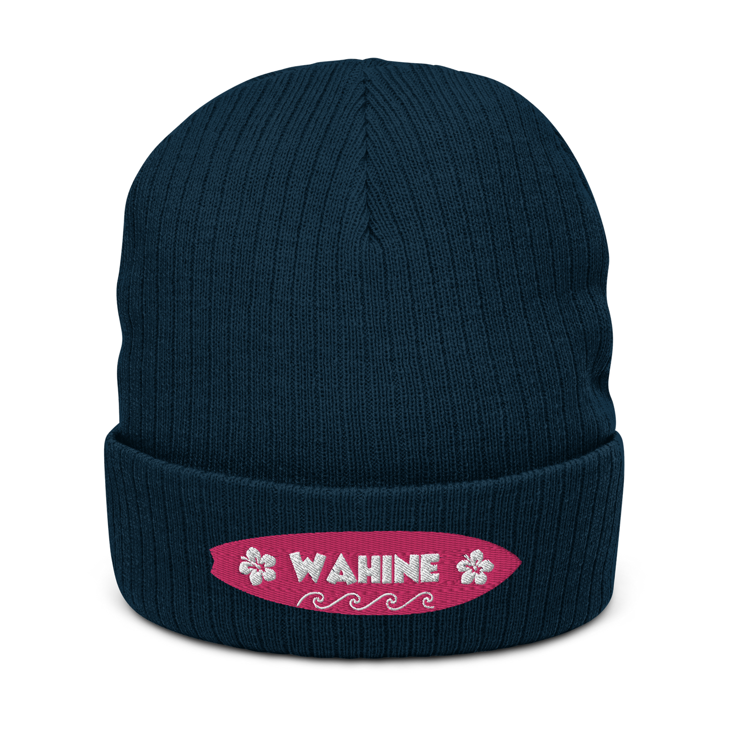 Wahine Ribbed knit beanie